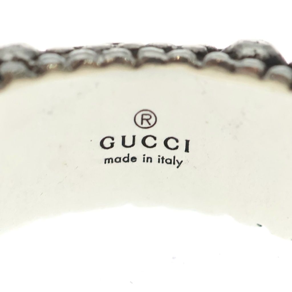 Gucci Tiger Head Ring Silver — view 5