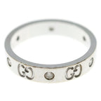 Gucci Icon Ring Diamond White Gold — view 3