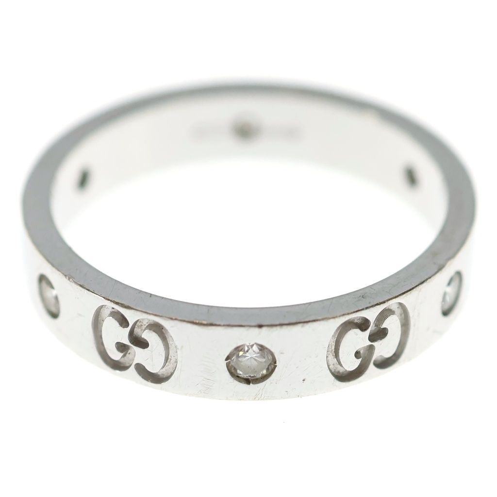 Gucci Icon Ring Diamond White Gold — view 4