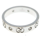 Gucci Icon Ring Diamond White Gold