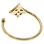 Louis Vuitton Monogram Idylle Ring 18k Trinity Diamond Gold Silver Pink — view 5