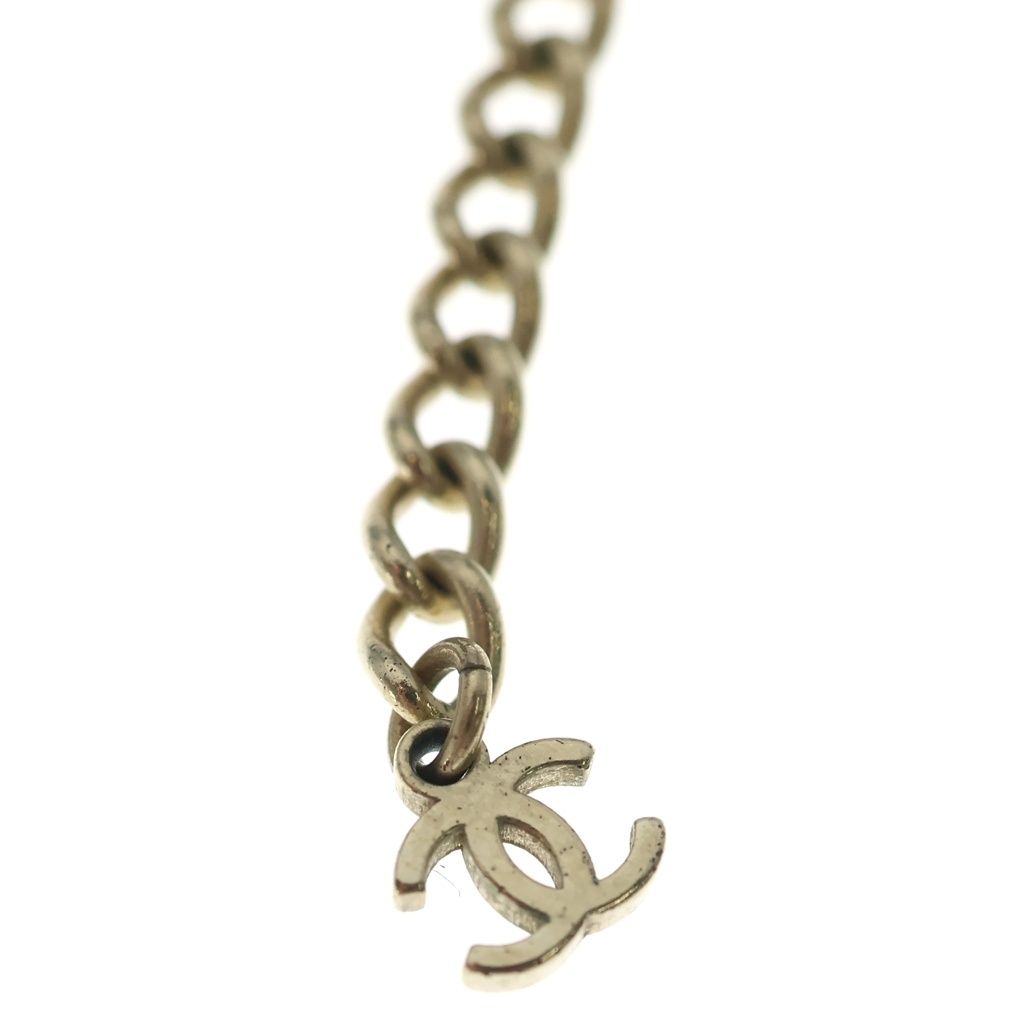 Chanel CC Logo Necklace Choker Gold — view 5