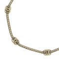Chanel CC Logo Necklace Choker Gold