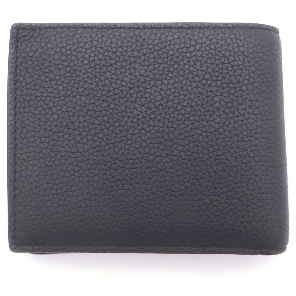Louis Vuitton Aerogram Portefeuille Multiple Leather Bifold Wallet Black — view 2