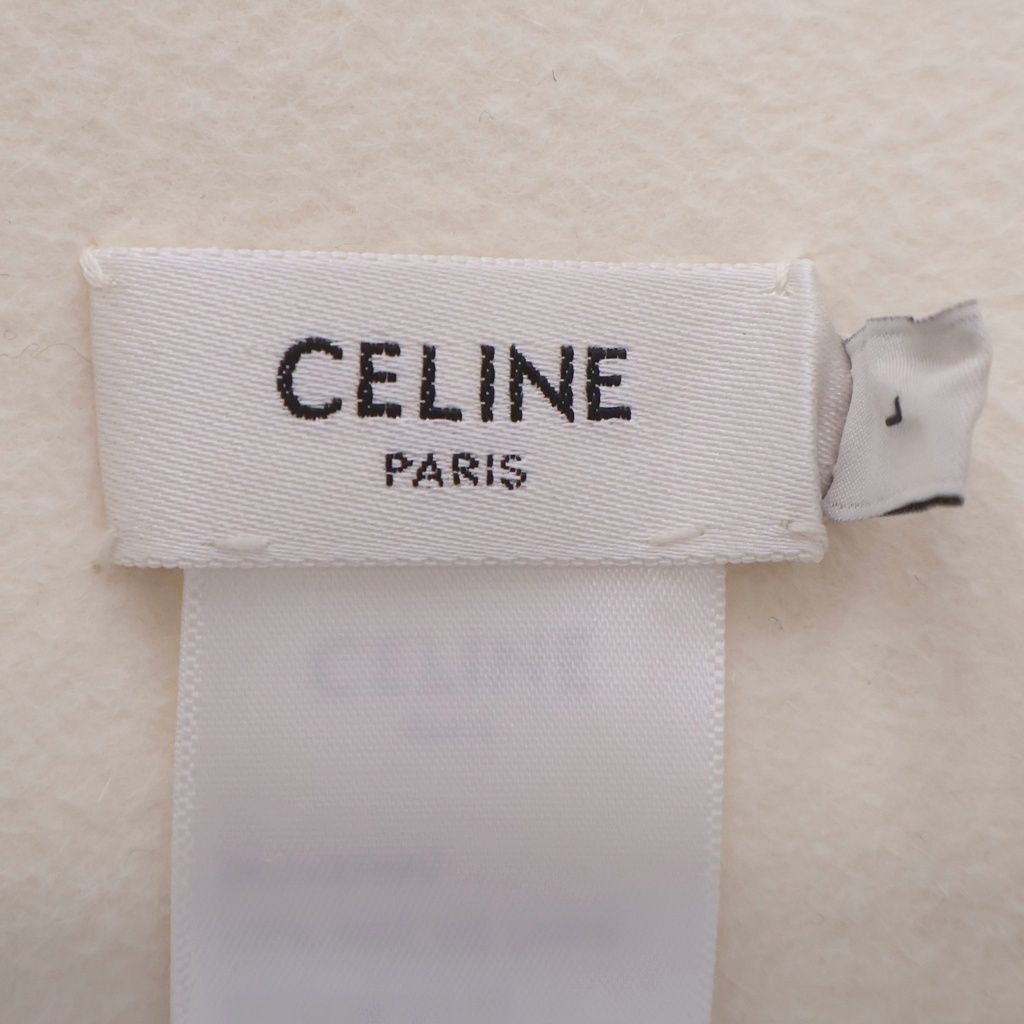 Celine Crownless Hat Logo White — view 7