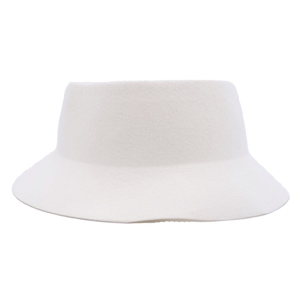 Celine Crownless Hat Logo White — view 2