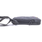 Louis Vuitton Double Phone Pouch Monogram Nylon Shoulder Bag Black — view 3