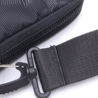 Louis Vuitton Double Phone Pouch Monogram Nylon Shoulder Bag Black — view 6