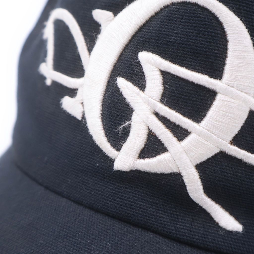 Dior Travis Scott Cactus Jack Logo Embroidery Baseball Cap Black — view 6