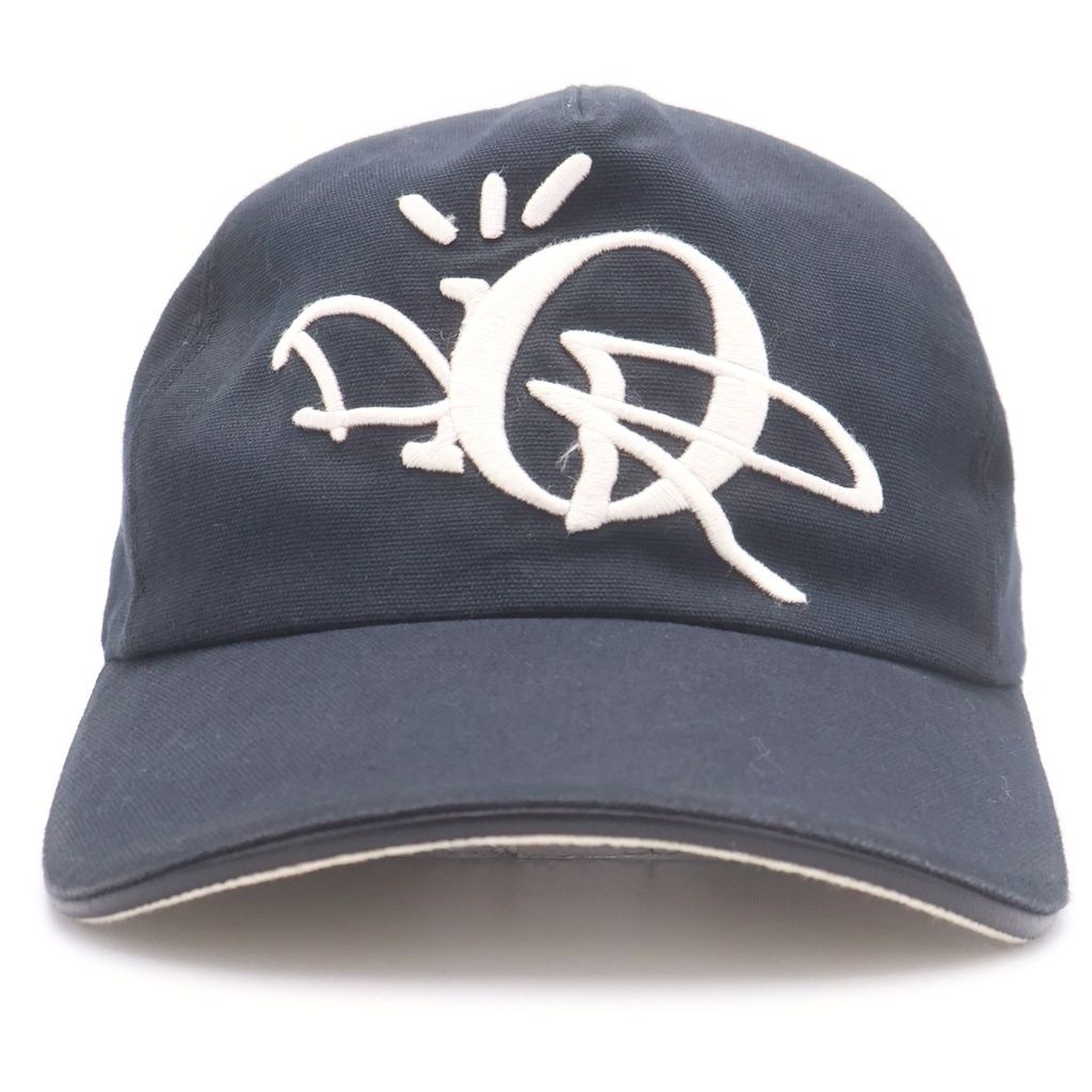 Dior Travis Scott Cactus Jack Logo Embroidery Baseball Cap Black — view 4