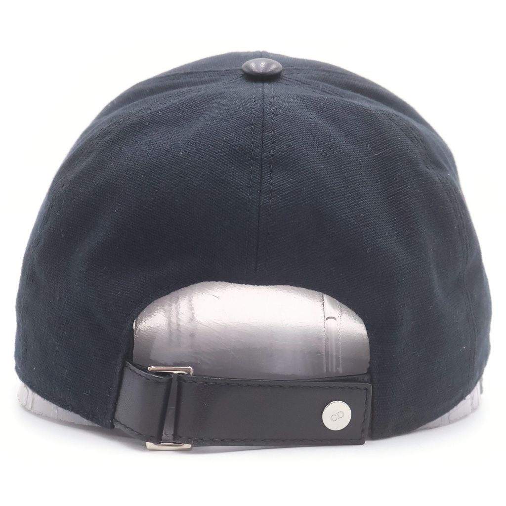 Dior Travis Scott Cactus Jack Logo Embroidery Baseball Cap Black — view 2