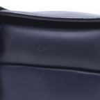 Loewe Military Messenger XS Leather Logo Shoulder Bag Navy — view 5