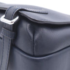 Loewe Military Messenger XS Leather Logo Shoulder Bag Navy — view 6