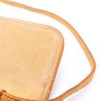 Louis Vuitton Monogram Pochette Twin PM Shoulder Bag Leather Brown — view 7