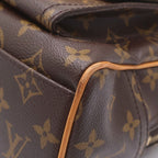 Louis Vuitton Monogram Manhattan GM Leather Handbag Brown — view 5