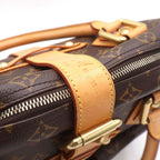 Louis Vuitton Monogram Manhattan GM Leather Handbag Brown — view 8