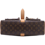 Louis Vuitton Monogram Manhattan GM Leather Handbag Brown — view 4