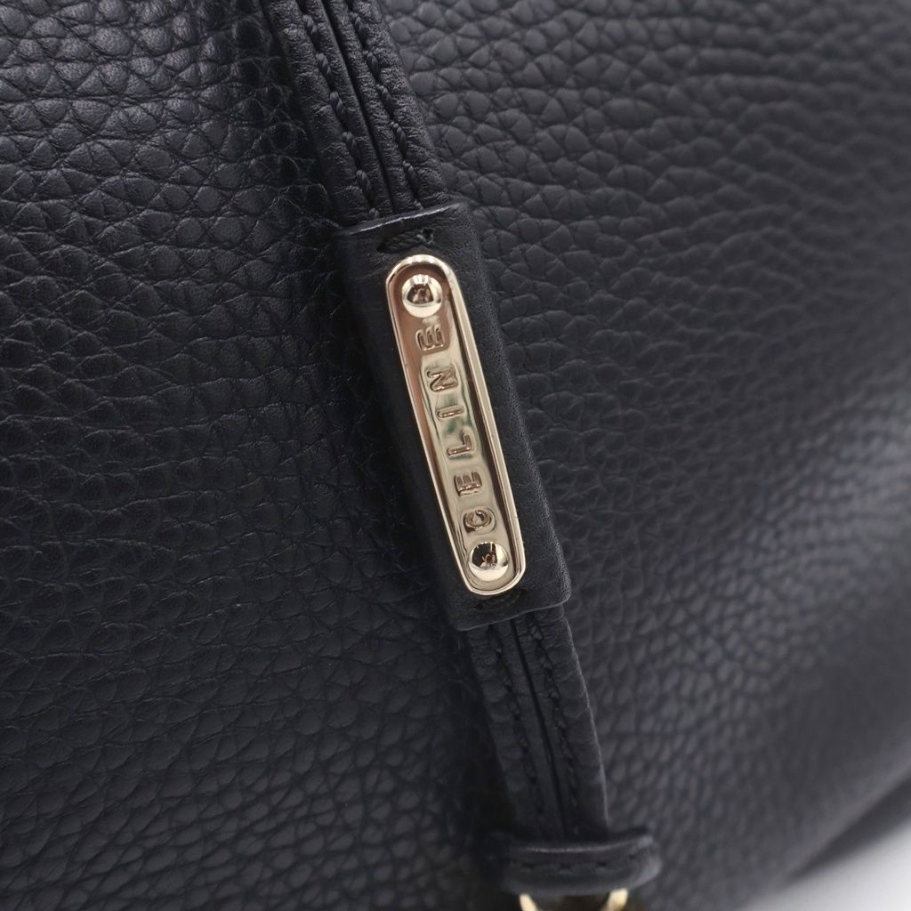 Celine Bittersweet Handbag Black Leather Gold — view 6