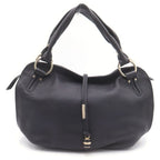 Celine Bittersweet Handbag Black Leather Gold