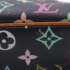 Louis Vuitton Multicolor Tourville Handbag Black Brown Leather Gold — view 6