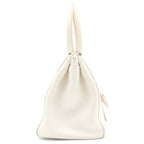 Dior Handbag White Leather Silver — view 3