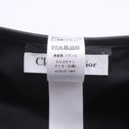 Dior Logo Plate Leather Beret Black — view 8
