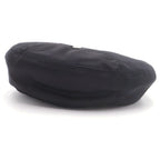 Dior Sacai Beret Cotton Faille Black