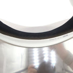 Dior Monsieur Club V1u Silver Mirror Effect Visor Sun Front Logo White — view 5