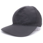 Prada Re-Nylon Logo Embroidery Baseball Cap Hat Black