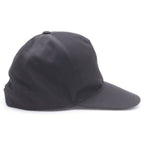 Prada Re-Nylon Logo Embroidery Baseball Cap Hat Black — view 3