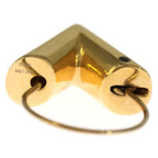 Louis Vuitton Essential Hoop Earrings Gold — view 5