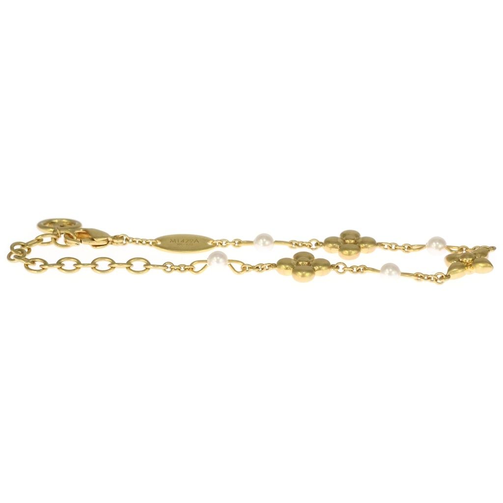 Louis Vuitton a Bracelet Gold YG Faux Pearl — view 3