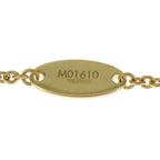 Louis Vuitton Sautoir a Logo Pendant Gold Yg Resin Pearl — view 5