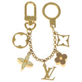 Louis Vuitton Fleur de Monogram Bag Charm Gold