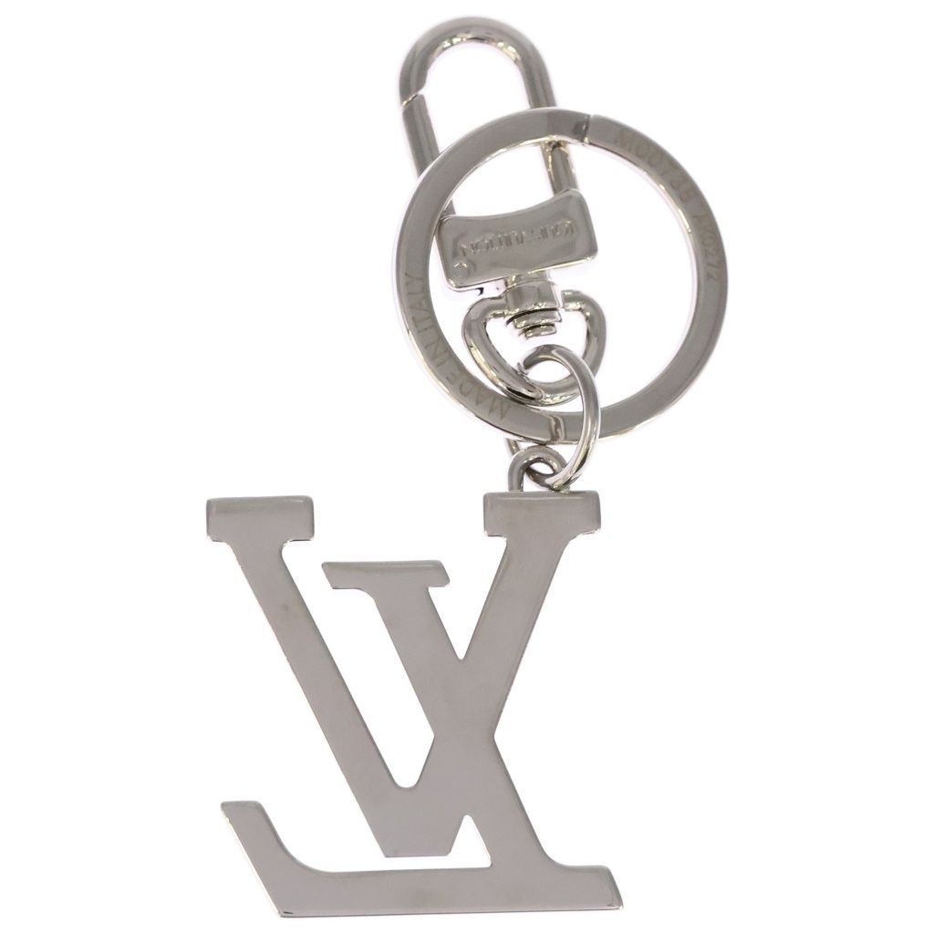 Louis Vuitton Porte Cles LV Spotlight Bag Charm Key Holder Key Ring Silver — view 2