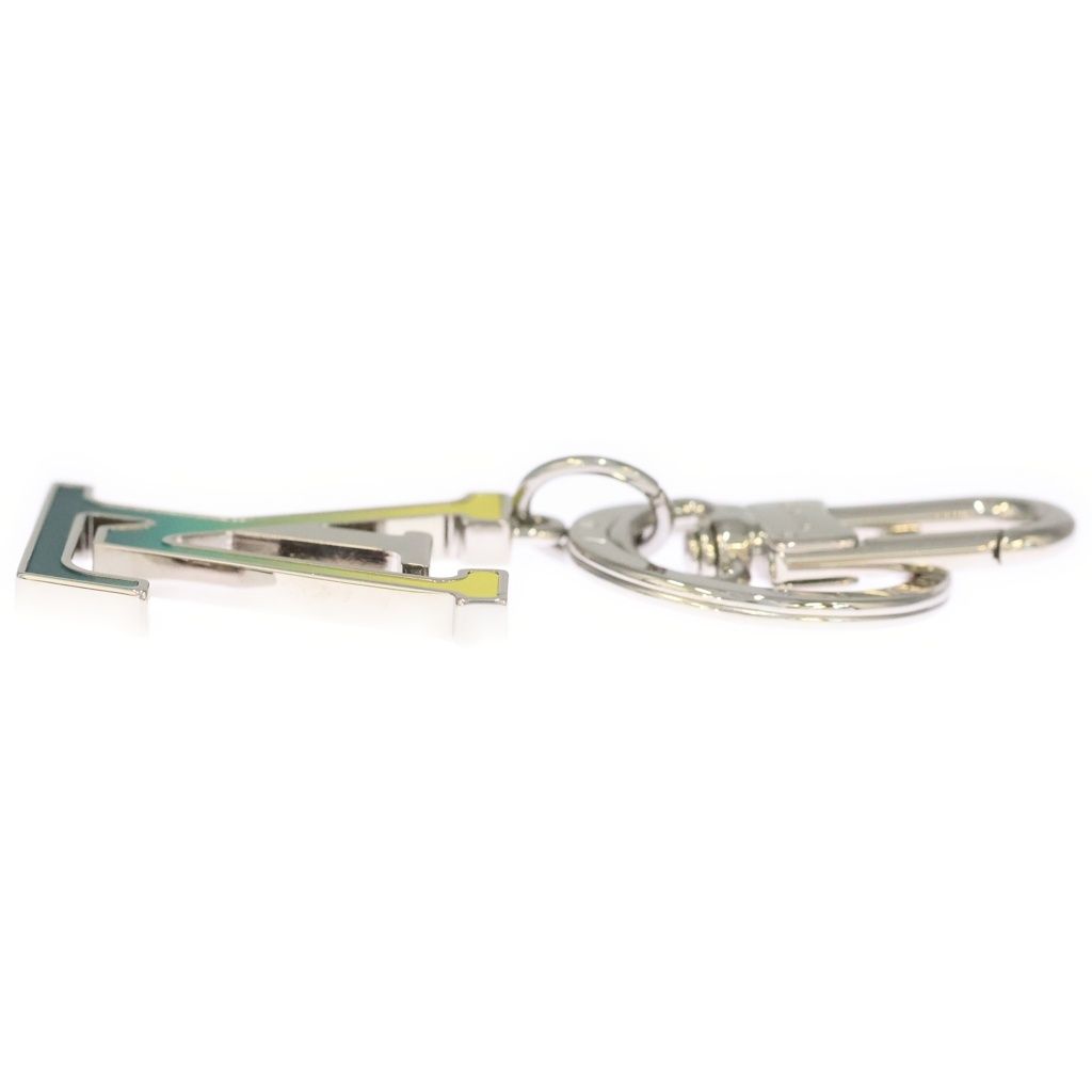 Louis Vuitton Porte Cles LV Spotlight Bag Charm Key Holder Key Ring Silver — view 4