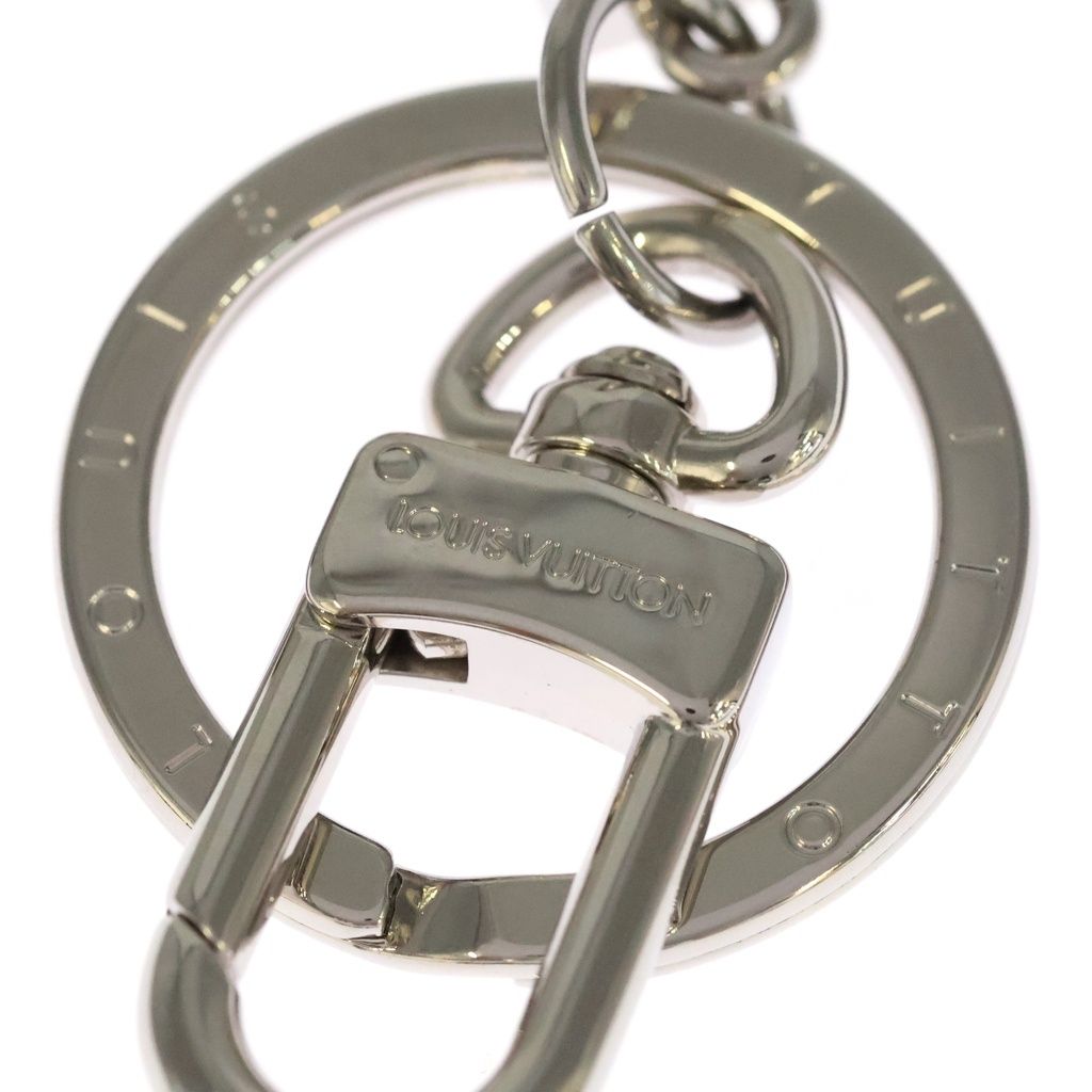 Louis Vuitton Porte Cles LV Spotlight Bag Charm Key Holder Key Ring Silver — view 5