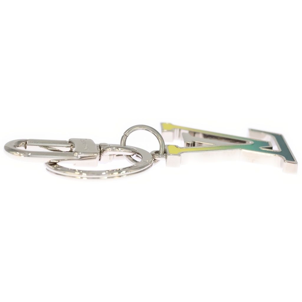 Louis Vuitton Porte Cles LV Spotlight Bag Charm Key Holder Key Ring Silver — view 3