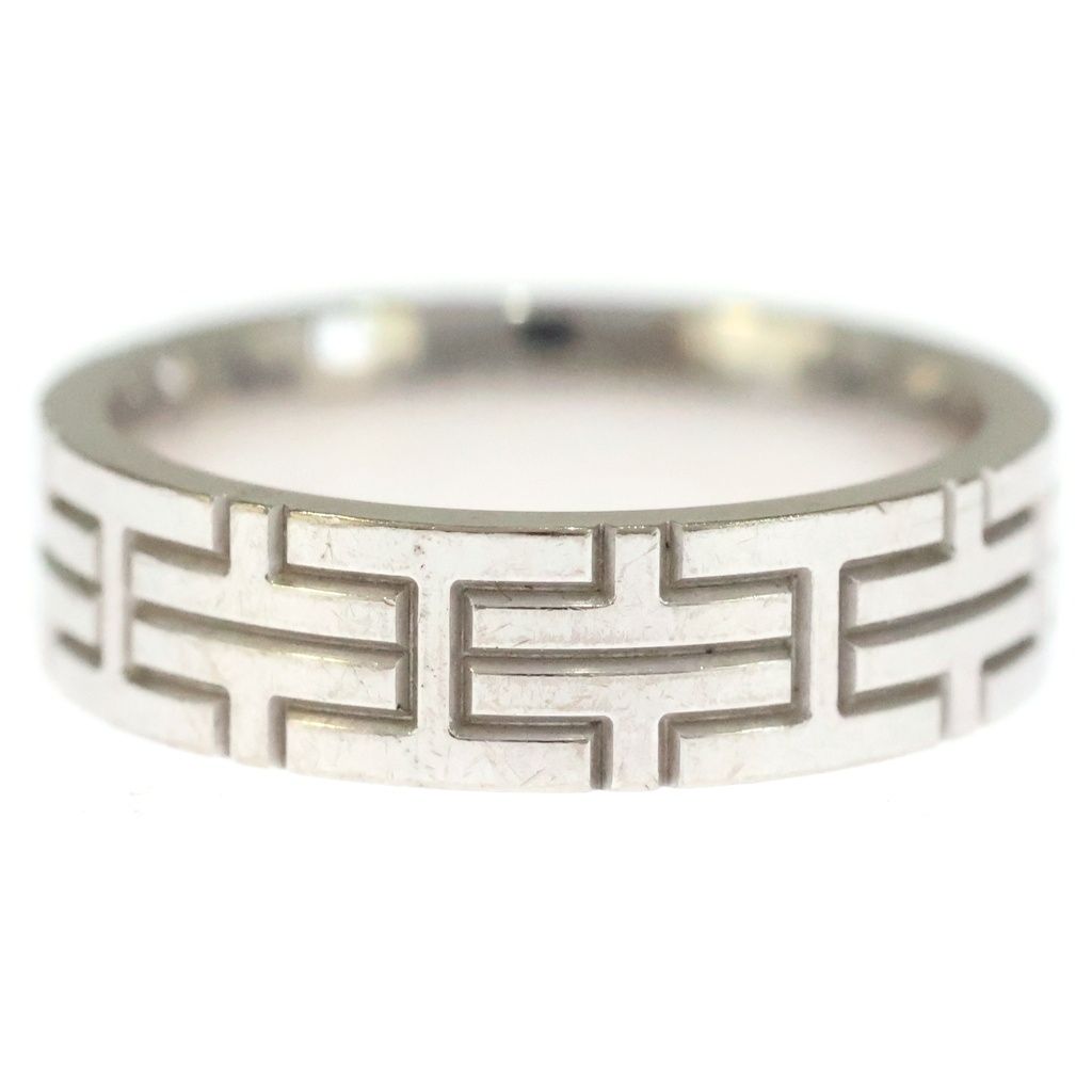 Hermes Kilim Diamond Ring White Gold — view 2