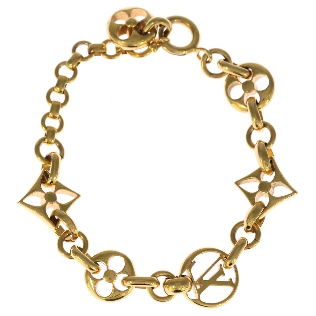 Louis Vuitton Bracelet Cles Easy in Lock Chain Gold — view 2