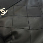 Chanel Paris Biarritz PM Tote Black Silver — view 7