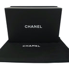 Chanel Top Handle Mini Flap Quilted Shoulder Bag Lambskin Light Blue — view 8