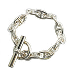 Hermes Bracelet Chaine D'ancre MM 15 Links 925 Sterling Silver