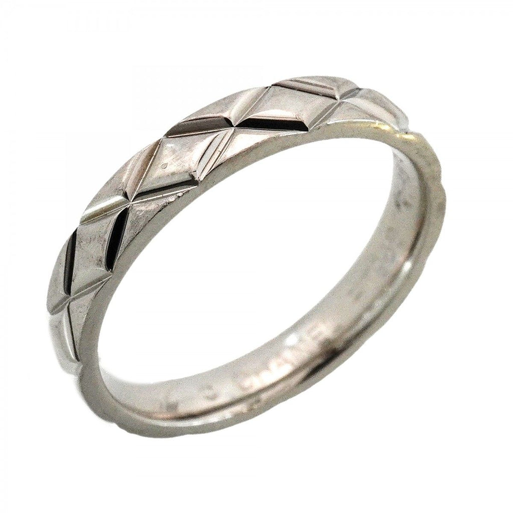 Chanel Ring Quilted Platinum