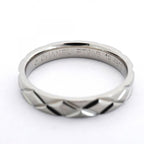 Chanel Ring Quilted Platinum — view 4