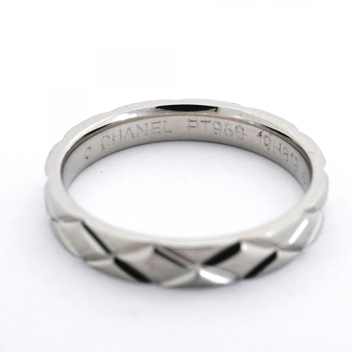 Chanel Ring Quilted Platinum — view 4