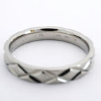 Chanel Ring Quilted Platinum — view 6