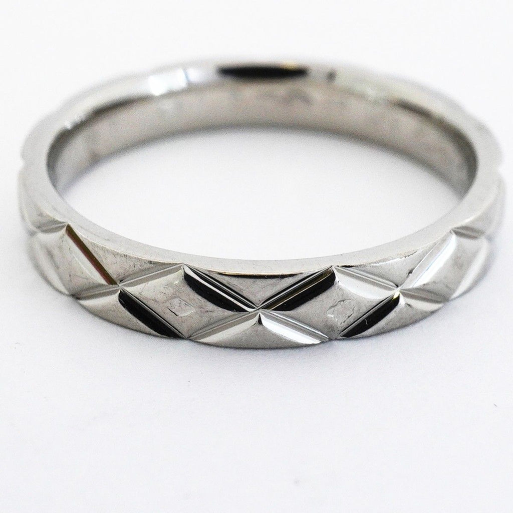 Chanel Ring Quilted Platinum — view 7