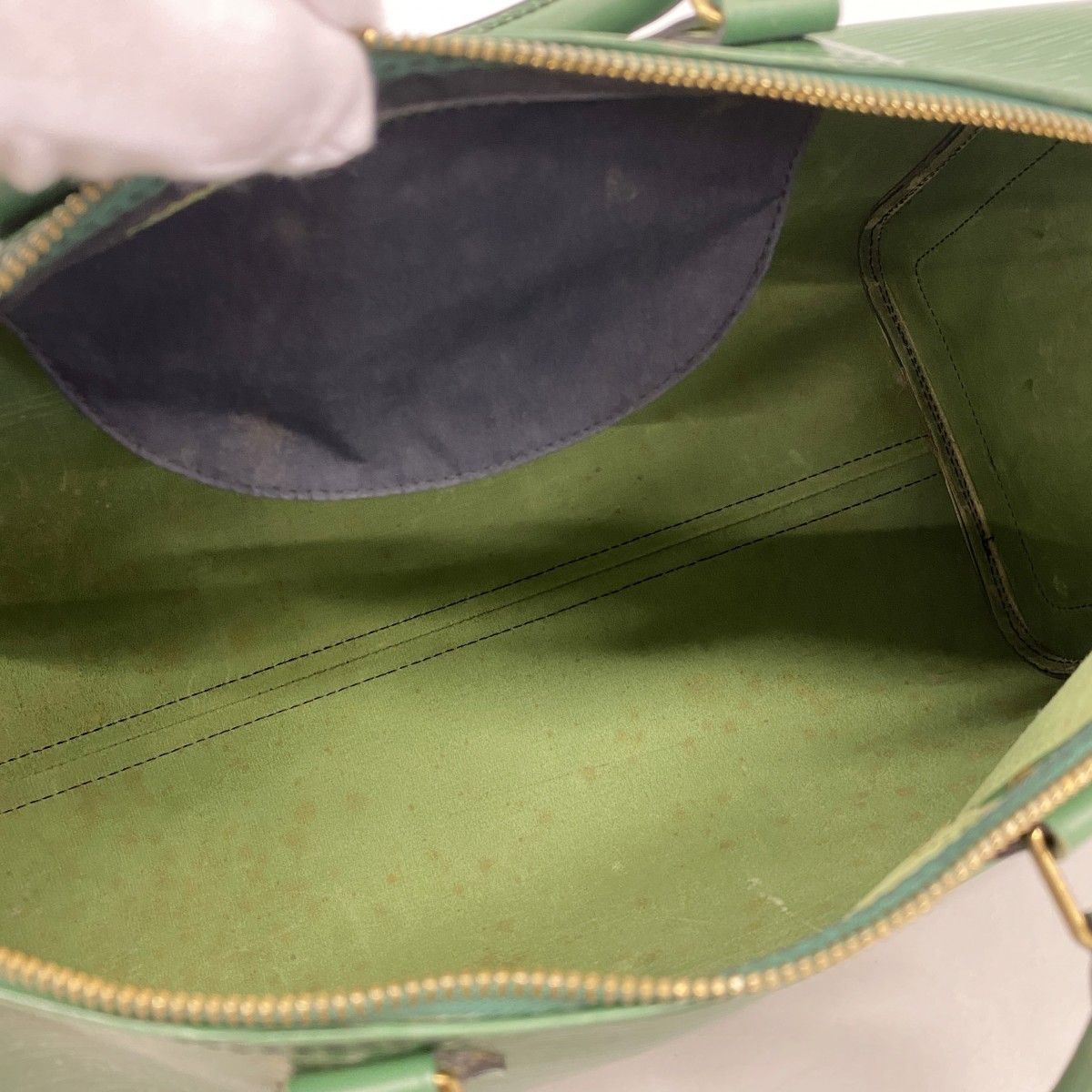 Louis Vuitton Handbag Epi Speedy 40 Borneo Green — view 4