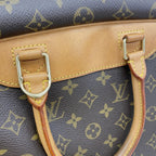Louis Vuitton Handbag Monogram Deauville Brown — view 7